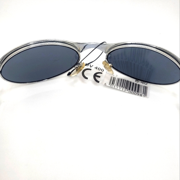 Adventure Chrome Frame Dark Lens Men W Tag Sunglasses - Picture 6 of 8